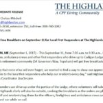 Highlands press release by senior living copywriter Michelle Troutman.