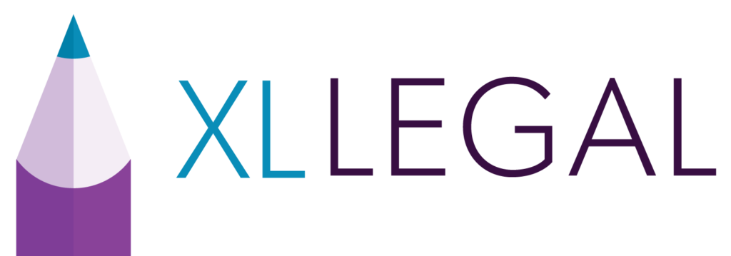 XL Legal podcast logo.